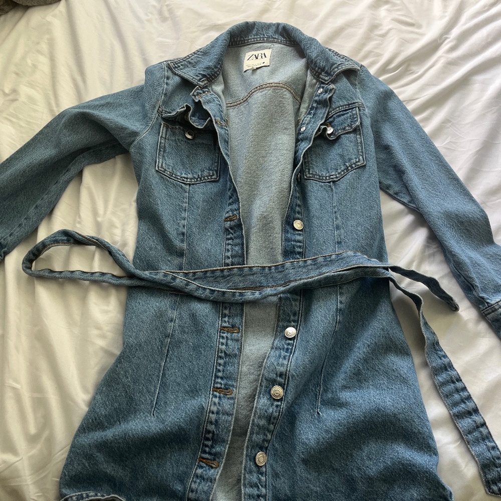 Zara Jeans Dress  Xs